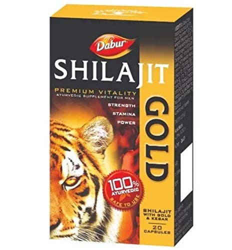 ShilaJeet Gold (20Tab) with Free 3D Attractive Key Chain.