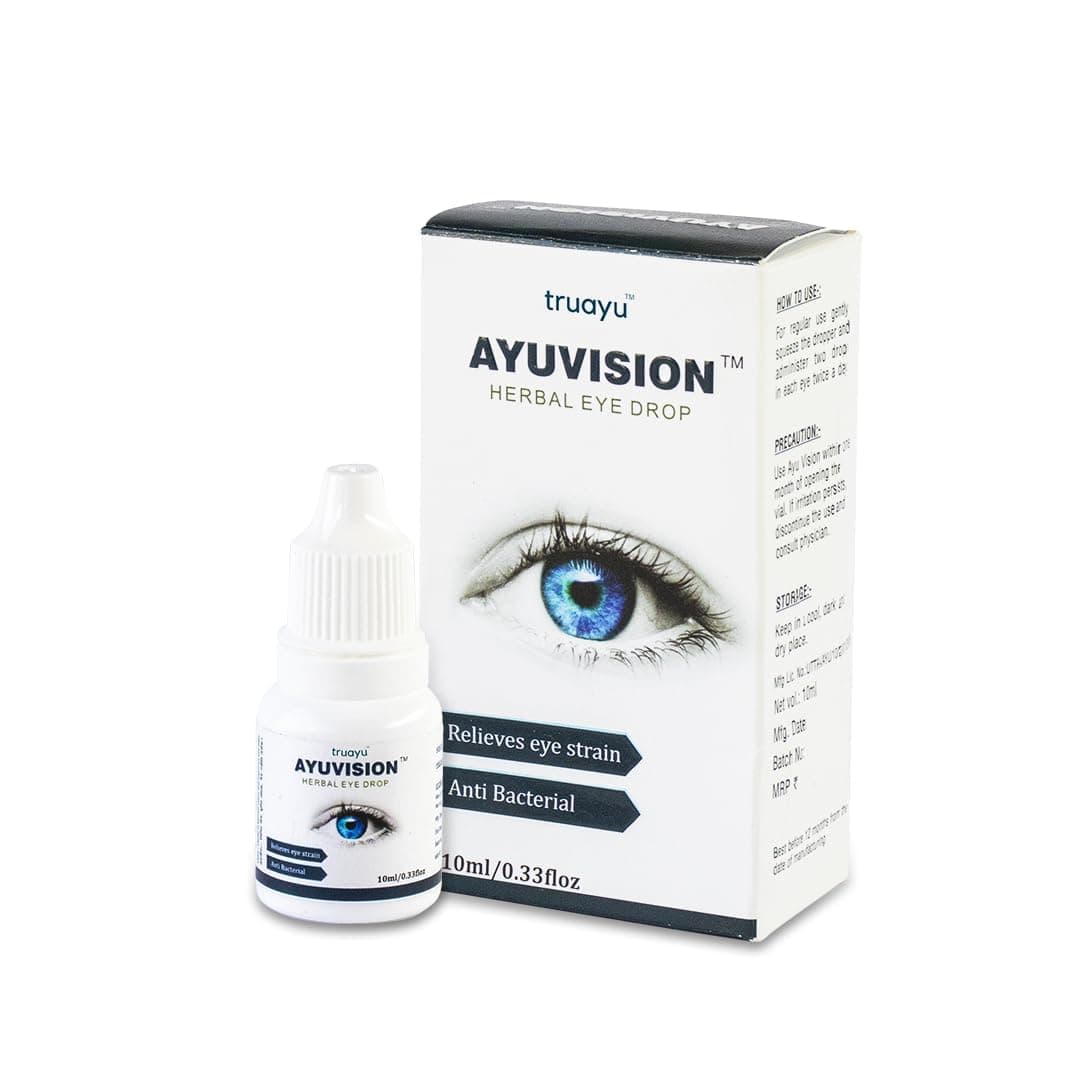Herbal Eye Drop for Relieves Dryness, Irritation,Redness & Itching | Daily Use Eye Drop - 10ml (Pack of 6)