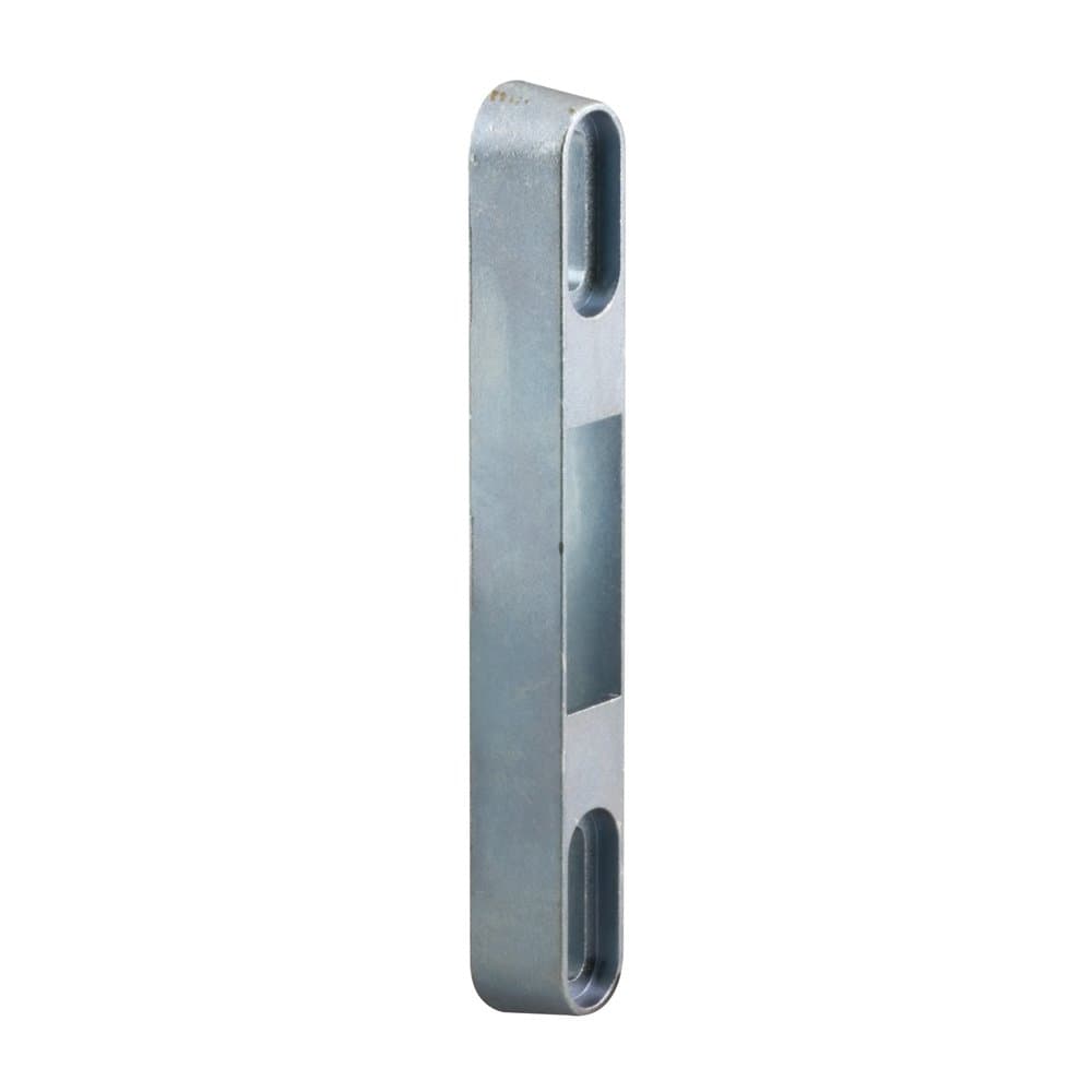 Prime-Line E 2125 3-1/8 inch, Diecast, Aluminum Finish Sliding Patio Door Keeper, Zinc