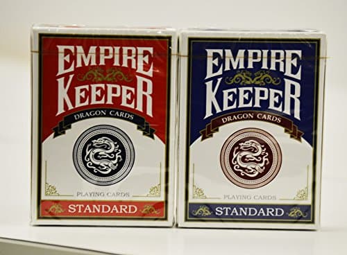 12 Deck set Empire Keeper Playing Cards Red & Blue