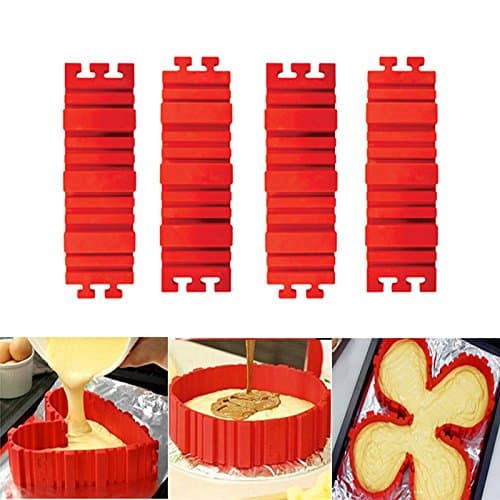 4PCS Silicone Cake Mold Cake Pan Bake Snakes DIY modeling baking cake Mould Tools Any Shape You Loved