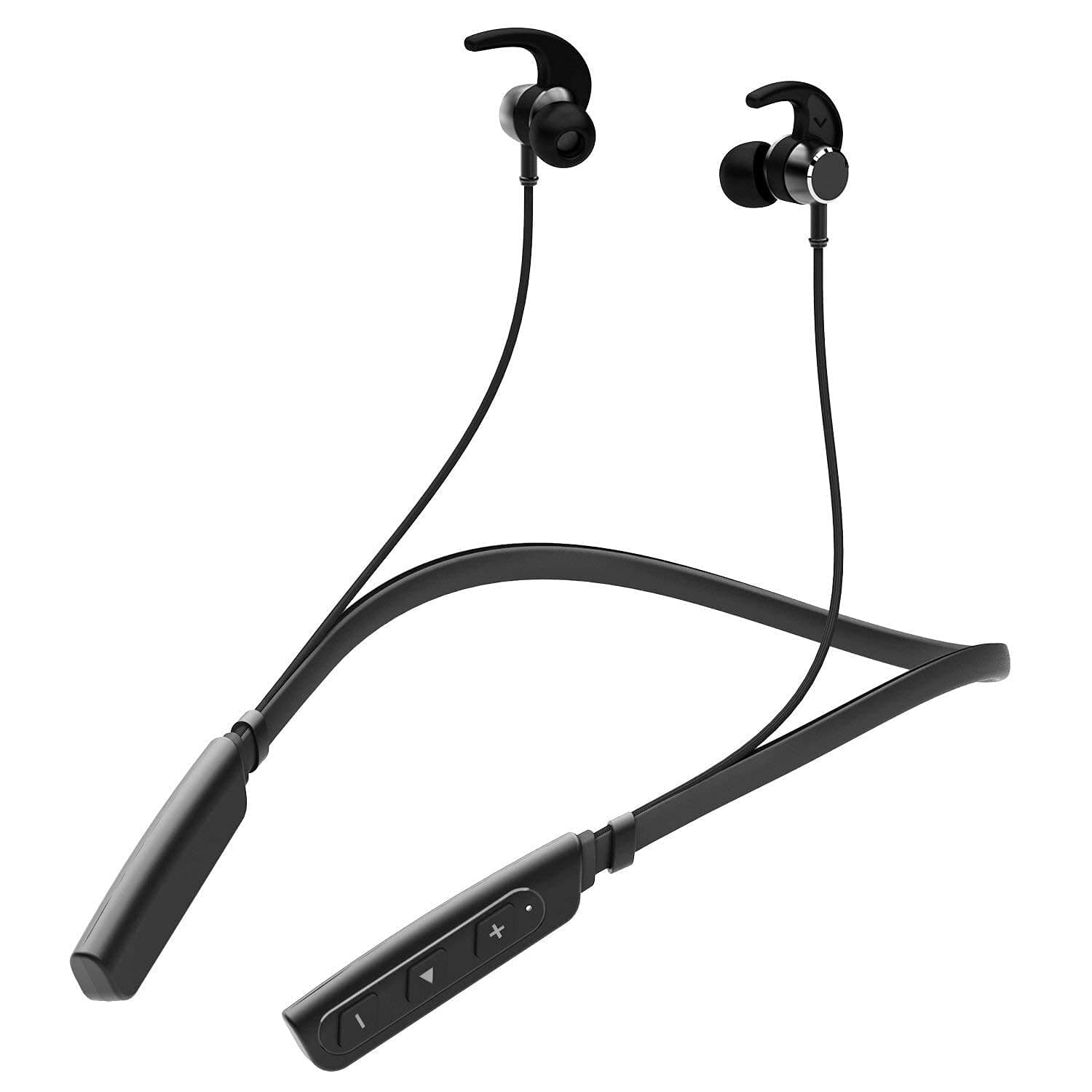 AJES New Wireless Headset with ASAP Charge Technology, Immersive Audio, Up to 8H Playback, Bluetooth V5.0,Noise Cancellation, Magnetic Eartips and IPX5 Sweatproof (RD-01 HEADSET-01)