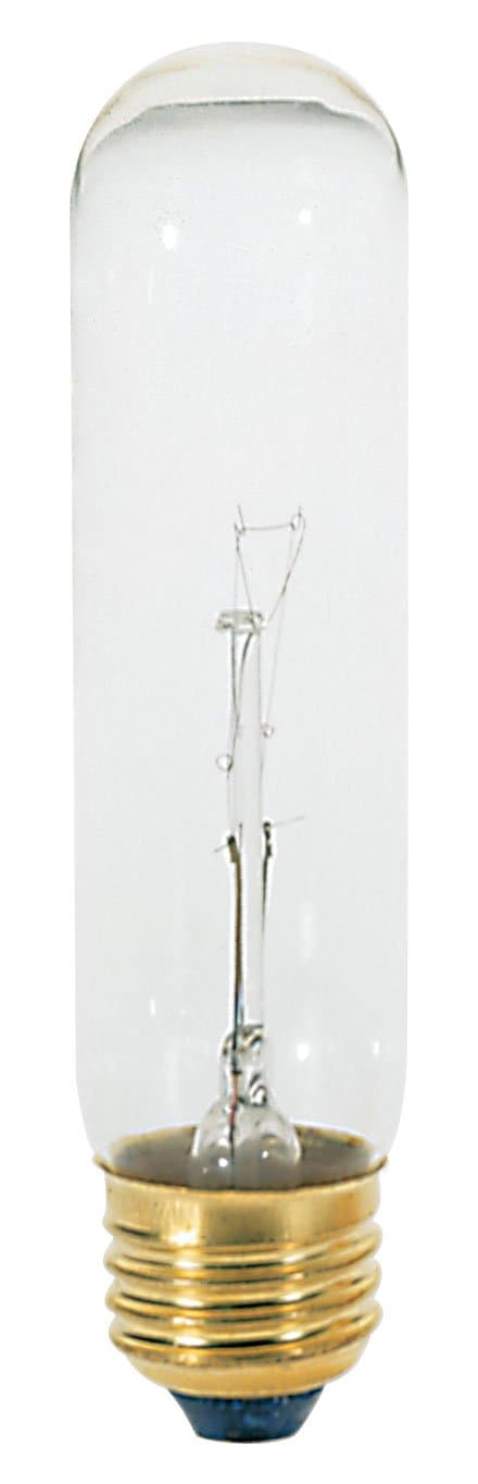 Satco S3252 Medium Bulb in Light Finish, 5.00 inches, 1 Count (Pack of 1), Clear