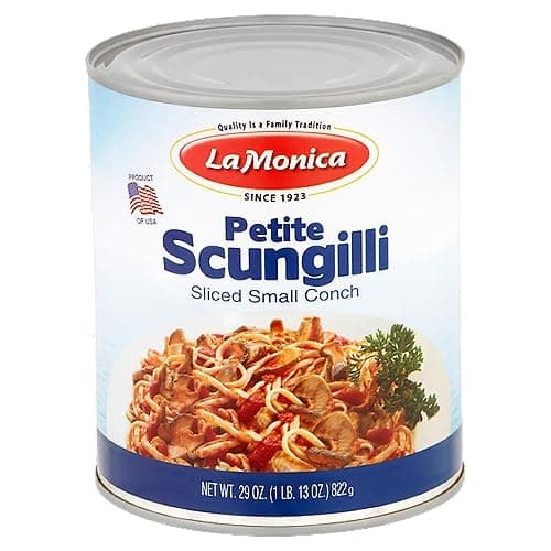 LaMonica Scungilli - 'Petite' Smaller More Tender Scungilli 29 Ounce.