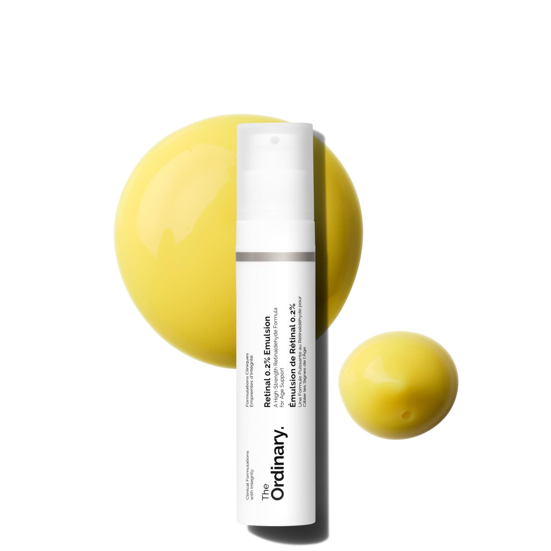 Retinal 0.2% Emulsion, Highly Effective Retinoid Serum for Intensive Anti-Ageing Care, 15 ml
