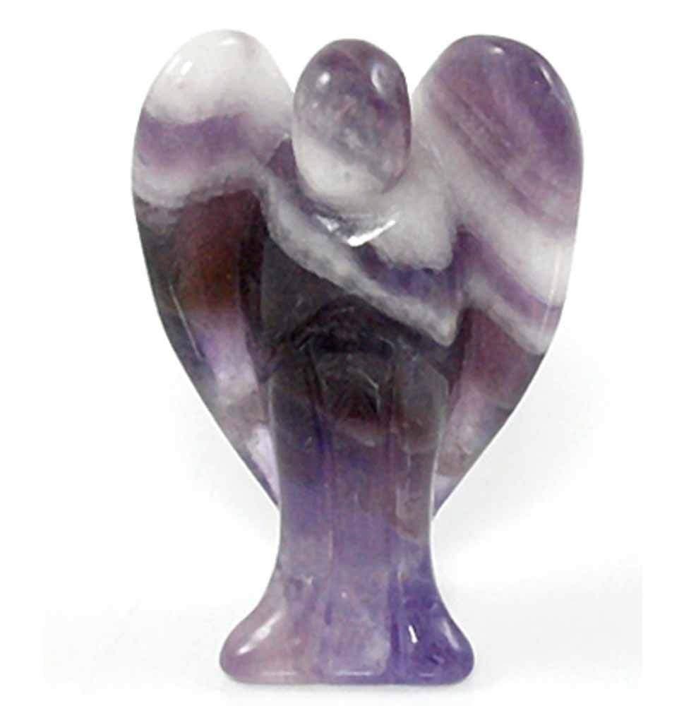GeoFossilsAmethyst Pocket Angel Carving