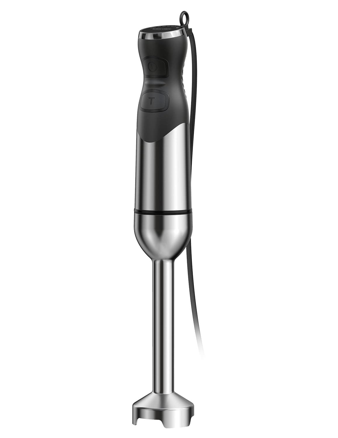 1000W Immersion Blender Handheld – 25-Speed, Stainless Steel, Hand Blender, Corded Hand Mixer with Heavy-Duty Copper Brushless Motor (Silver)