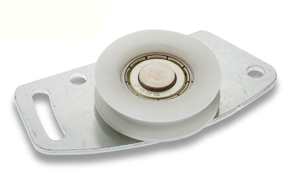 Wardrobe Sliding Door Track Gear System Kit - MITO - 2000mm, 2500mm or 3000mm (1x Lower Rollers)