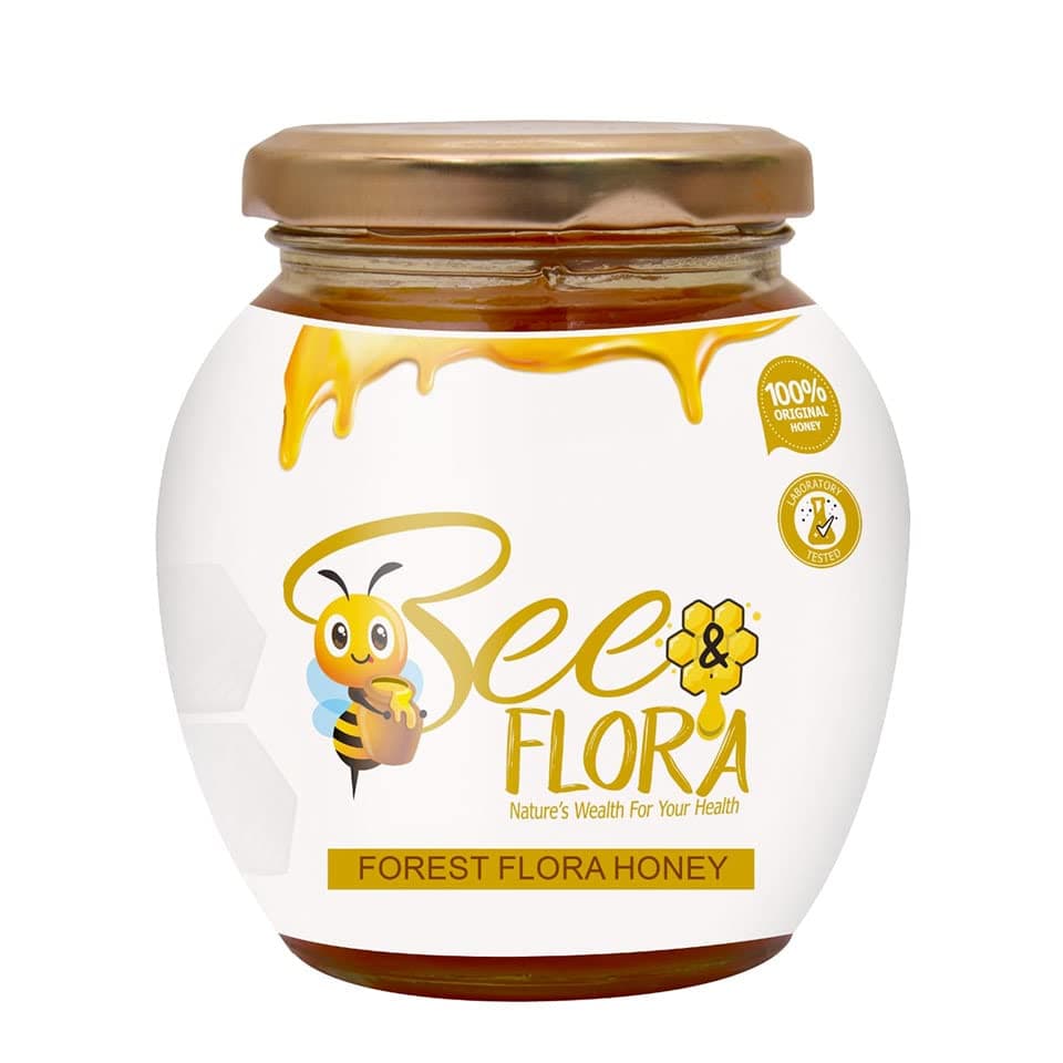 Pure Forest Honey, Forest Flora Natural Honey, 100% unprocessed Original Honey (250 Grams)