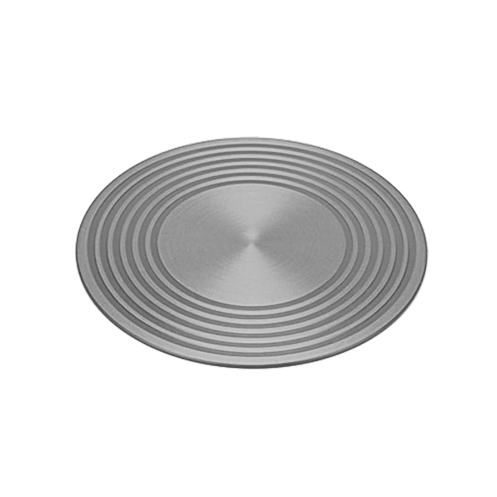 PXRJE Gas Stove Diffuser,Heat Diffuser for Gas Stovetop,Aviation-Grade Aluminum Non-Stick Coating Heat Diffuser,Round Fast Defrosting Tray,Multifunctional Thawing Plate for Defrosting(Size:9.5inch)