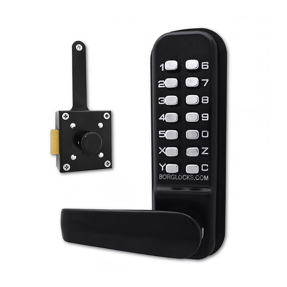 BORG LOCKS BL4409 Wooden Gate Digital Lock With Slam Latch