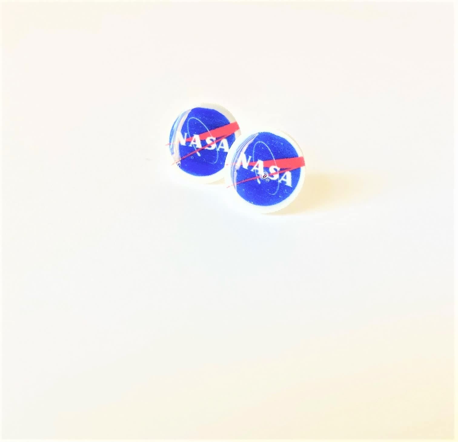 Nasa Stud Earrings Astronaut, International Space Station, Apollo, rocket, science earrings,
