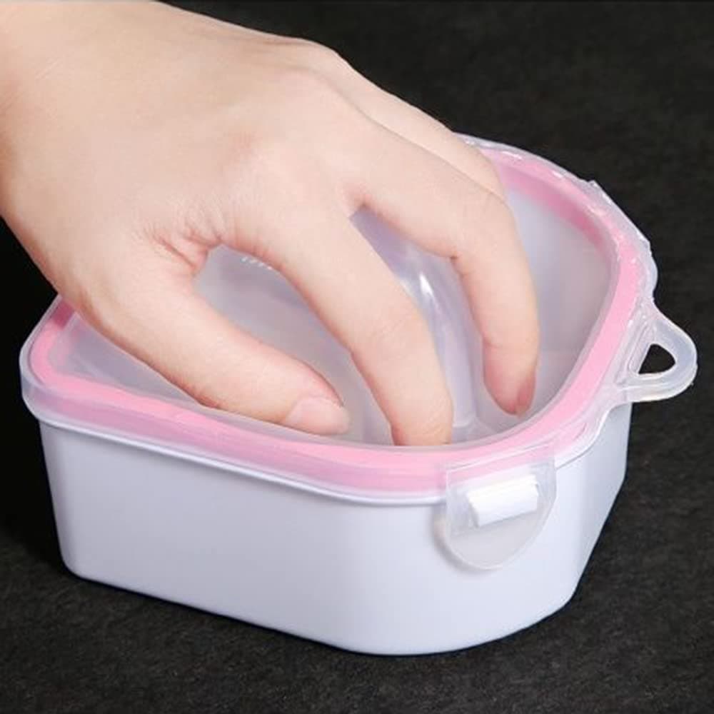 Nail Polish Remover for Nails 1-3 Minutes Easy and Quick Gel Remover for Nails Gel Nail Polish Remover removedor de esmalte Gel Nail Polish Remover (Nail Soaking Bowl 1Pcs)