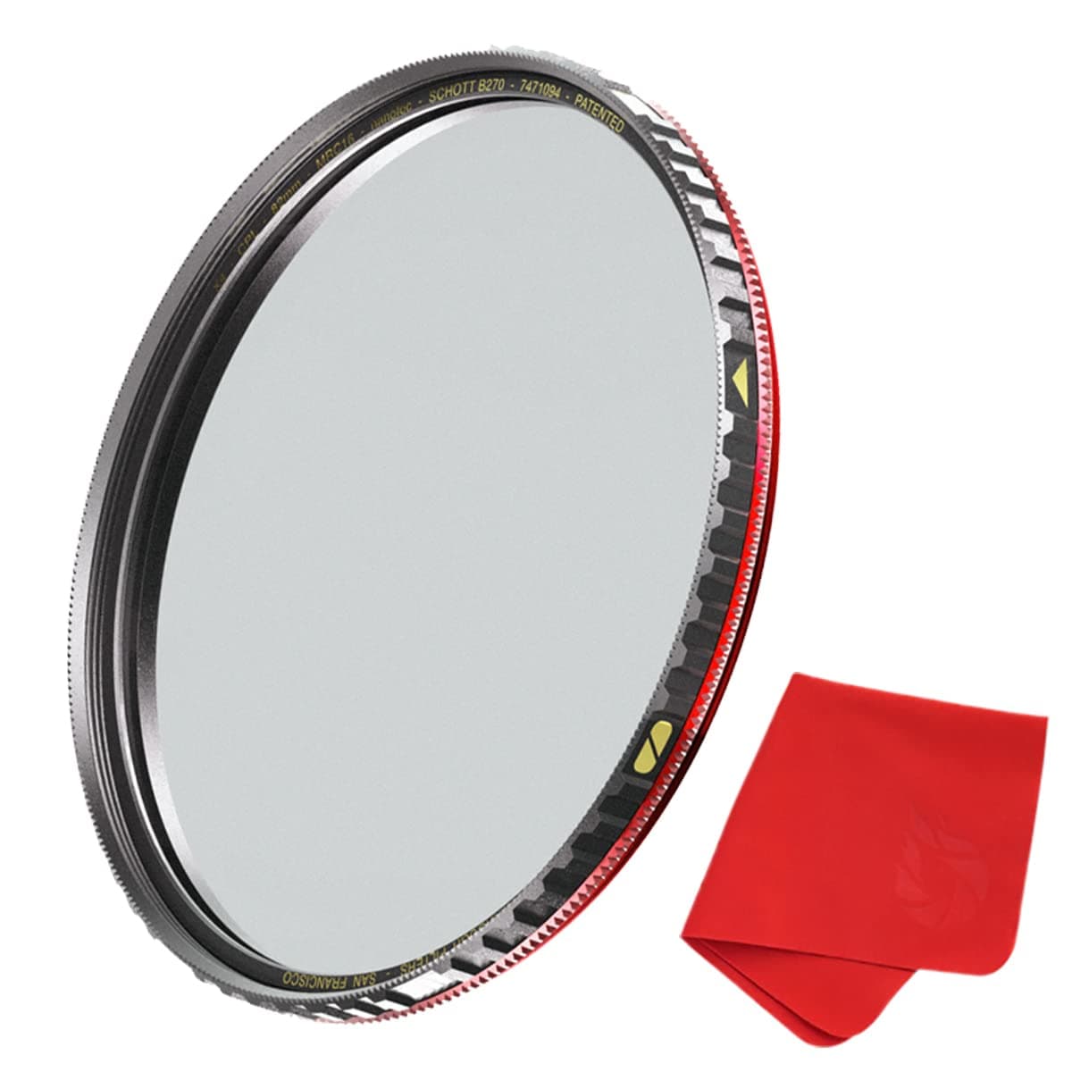 Breakthrough Photography X4 CPL 72mm Circular Polarizer Filter - Schott B270 - MRC16 - Nano Coating - Weather Sealed - 25 Year Support