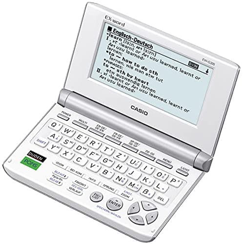 CASIO EX-word EW-G200 Hardcover – September 15, 2014
