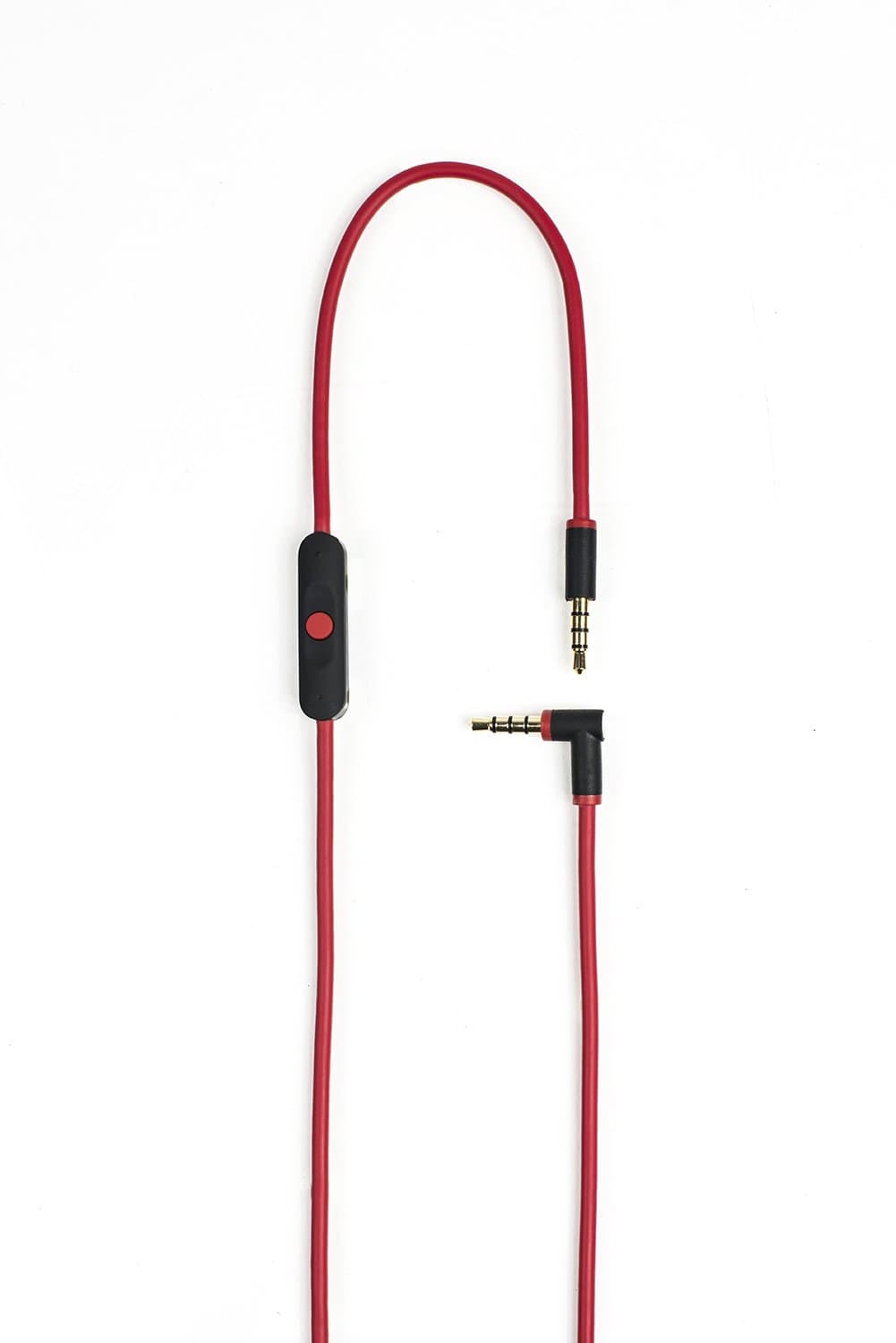 Replacement Cord/Cable/Wire For Beats By Dre Headphones Solo/Studio/Pro/Detox/Wireless/Mixr/Executive (RED)