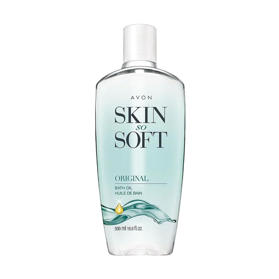 AVON SKIN SO SOFT Bath oil, Original Scent, 16.9 Fl Oz