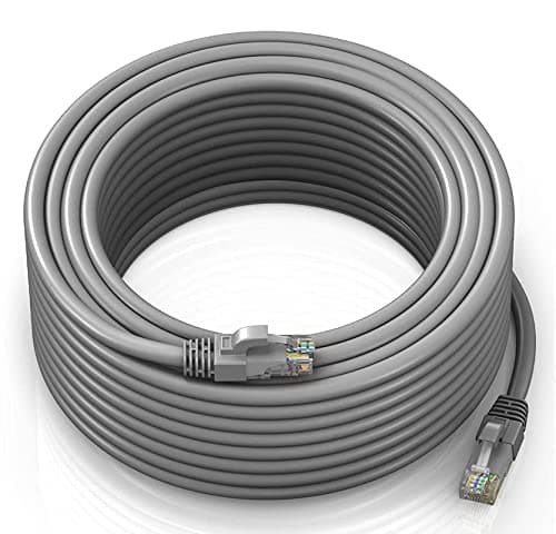 Tech-X 26.2 Feet 8 Meter Ethernet Cable, Cat6 Lan Cable, High Speed, Compatible with PC, TV, Gaming Devices, VoIP Phones, PoE Devices