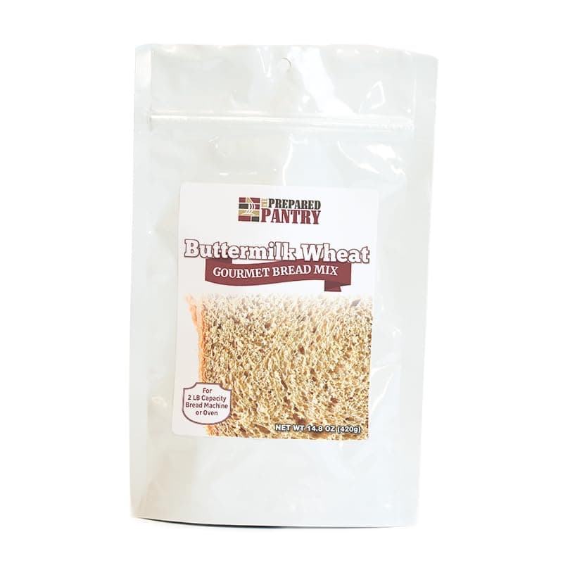 The Prepared Pantry Buttermilk Wheat Bread Mix; Single Pack; For Bread Machine or Oven