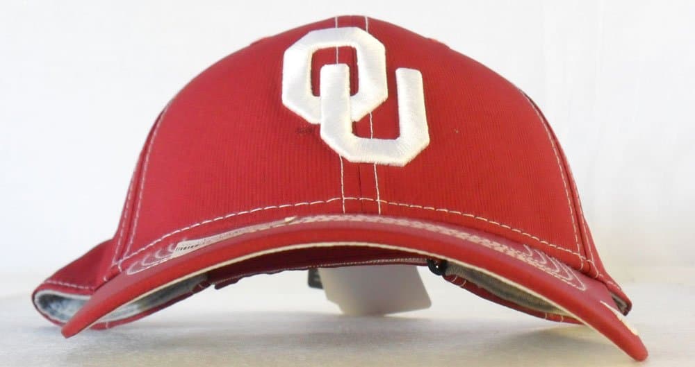 University of Oklahoma Hat - Adjustable OU Crimson DF Training