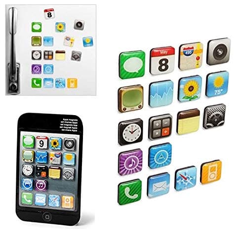 App Fridge Magnets turn your fridge into an iPhone