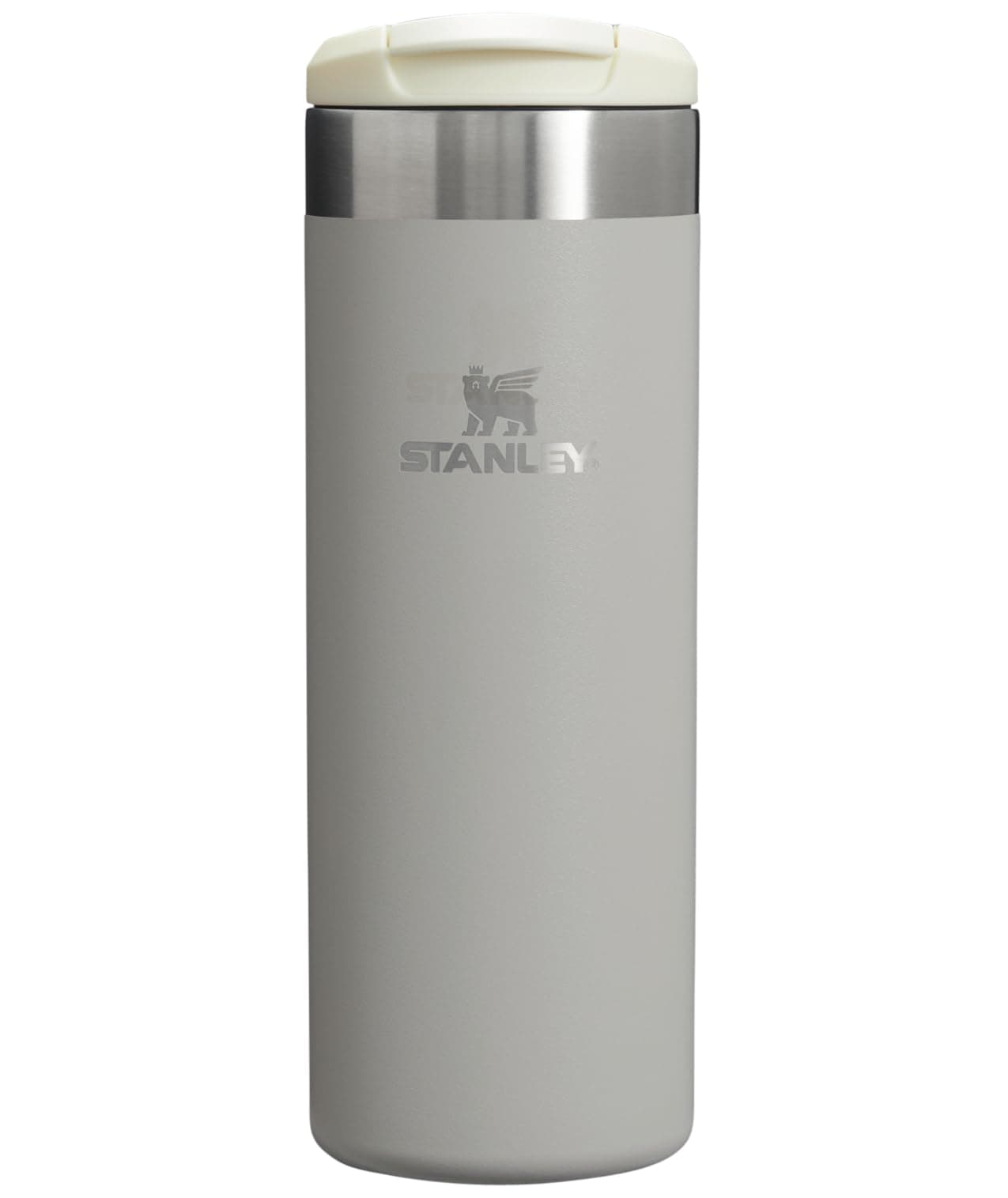 Stanley AeroLight Transit Bottle 16 oz | Locking Drink Through Lid | Leak Resistant Water Bottle or Coffee Travel Mug | Lightweight Insulated Stainless Steel | BPA-Free | Ash