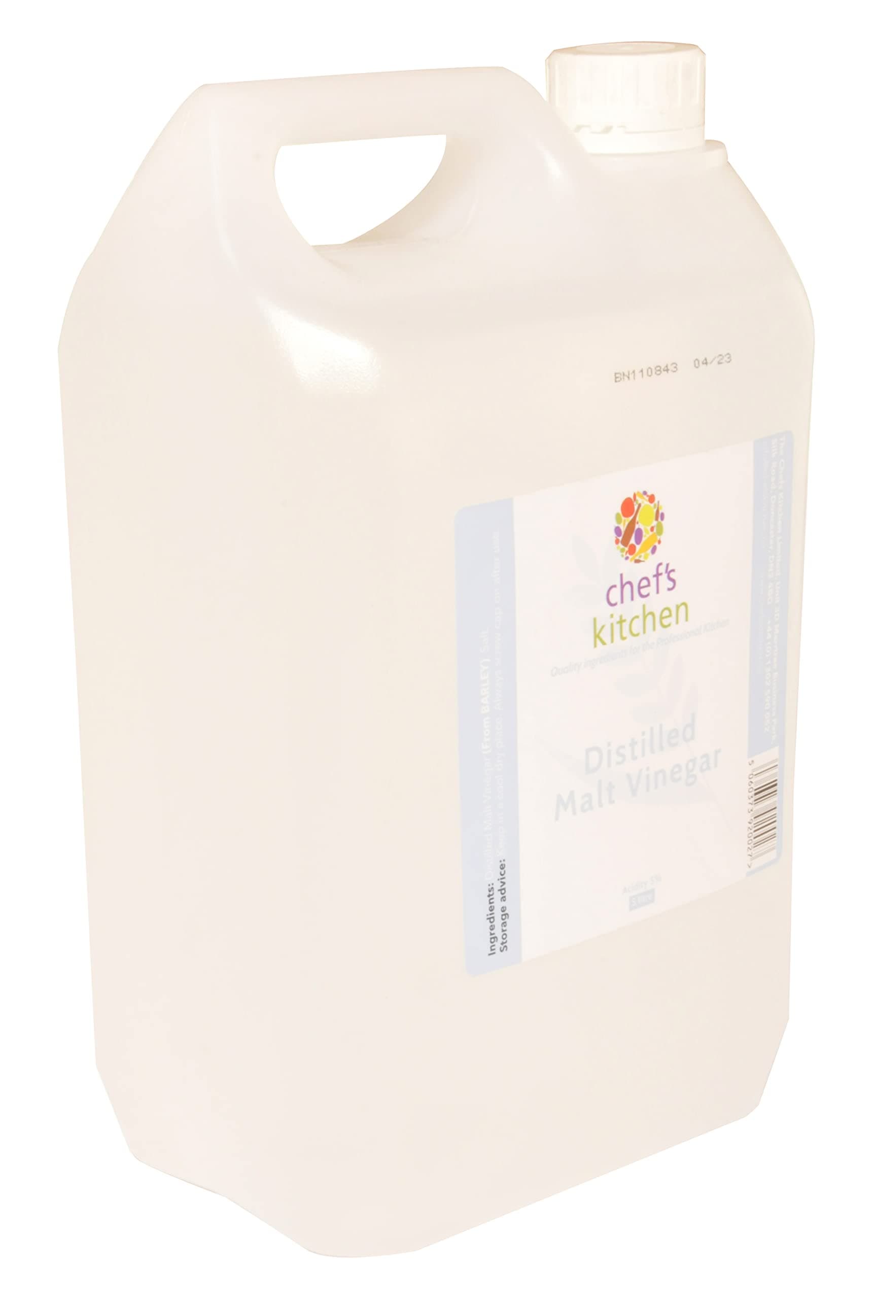 Distilled White Malt Vinegar by The Chefs Kitchen - 5 litre bottle