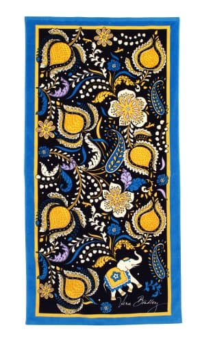 Vera Bradley Beach Towel Ellie Blue