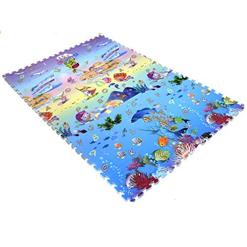 MaBoShi Kids Large Extra Thick Play Mat Tiles