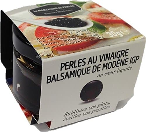 Balsamic Vinegar Pearls, 30 g, Glass Jar