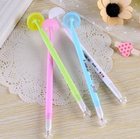 Cute Mushroom Shape Ballpoint Pen/Student Gift Pen, 4pcs/Lot