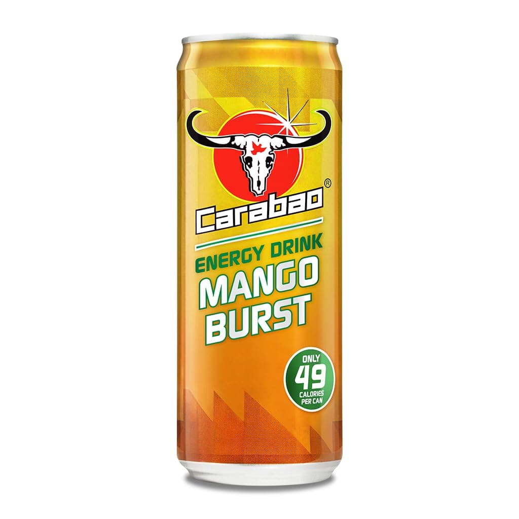 Carabao Energy Drink Mango Burst 330ml