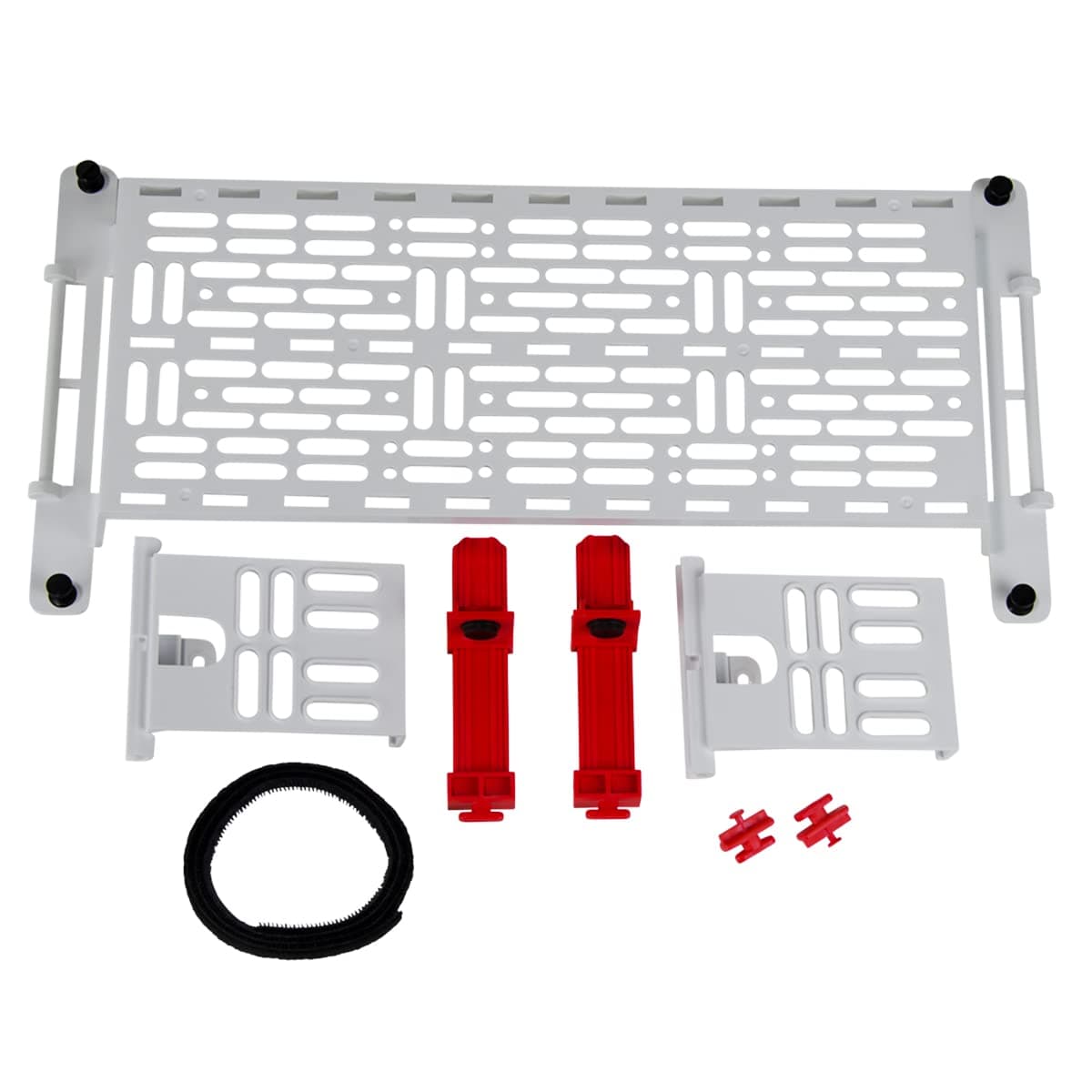 Legrand - OnQ AC1050-EMK 5" Mounting Plate Combo Kit, White/Red