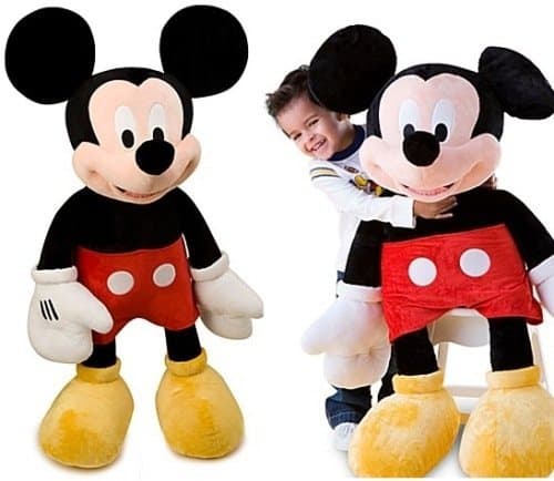 Jumbo Mickey Mouse Plush Toy -- 27'' H