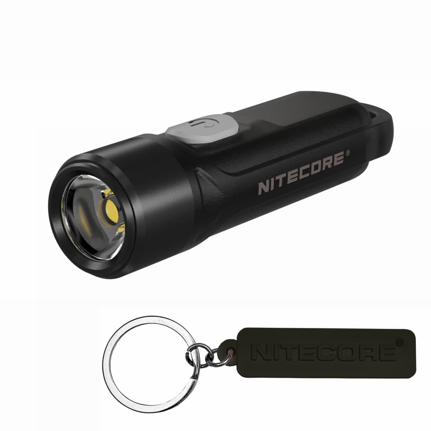 NITECORE Tiki LE 300 Lumen Rechargeable EDC Keychain Flashlight with NITECORE Tag