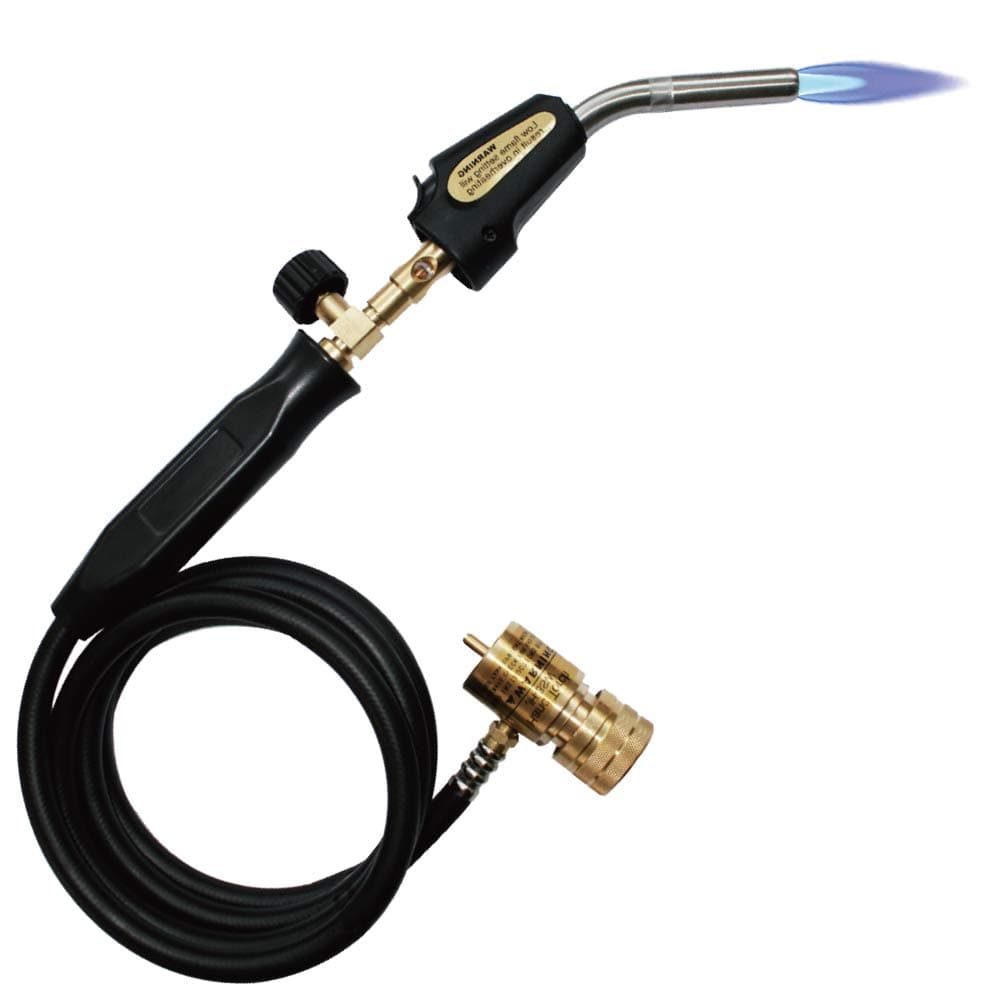 MAPP/MAP/PROPANE Gas Torch,Soldering Torch,Use Brazing,Cooking,Surface heating treatment (Hose Head)