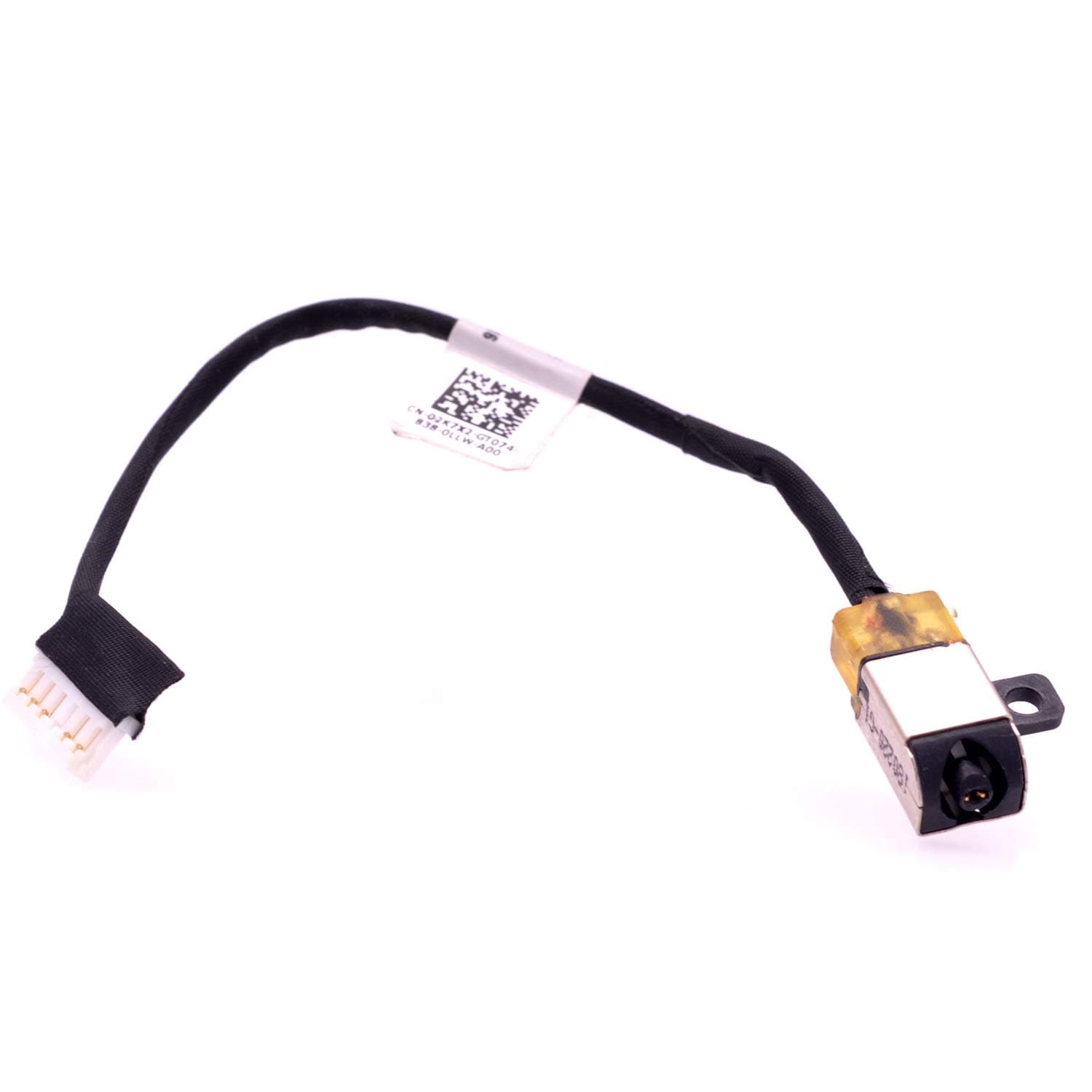 DC Power Jack Cable Harness Replacement for Dell Inspiron 15 5570 5575 17 5770 5775 P35E P35E001 02K7X2 2K7X2 DC301011B00