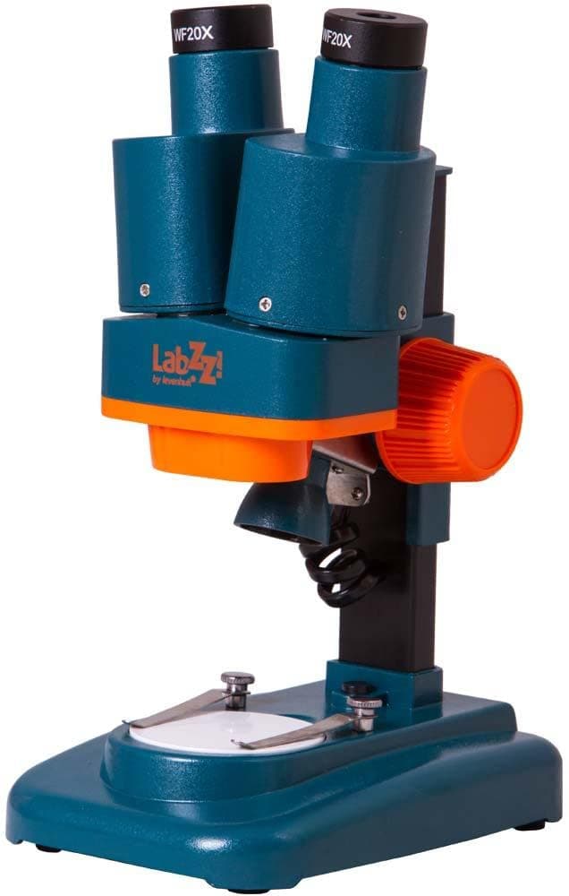 LabZZ M4 Kids Stereo Microscope for Observing Coins, Rocks, Insects, Plants and Other Objects