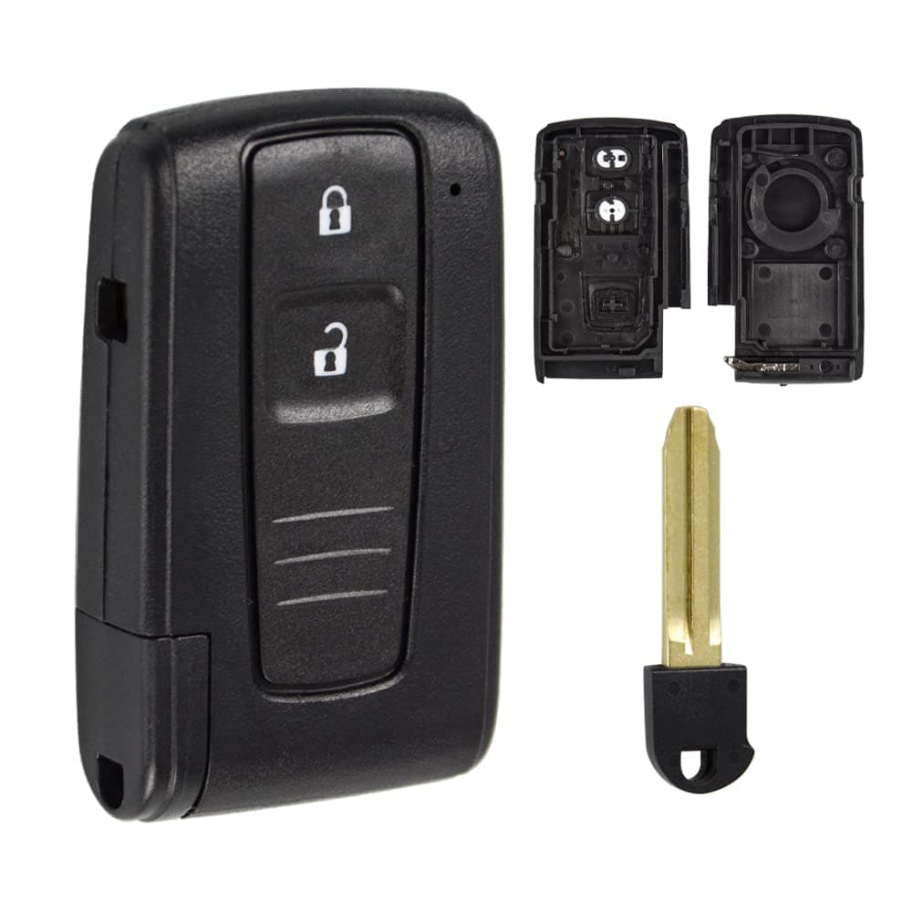 Remote Car Key Shell For Toyota Prius 2004-2009 Corolla Verso Camry 2 Button Replacement Smart Car Key Case Cover Fob