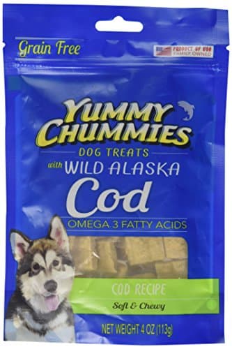 Yummy Chummies Grain Free Wild Alaska Salmon And Cod Dog Treats