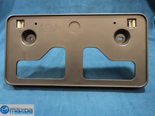 MAZDA 6 2006-2008 NEW OEM FRONT BUMPER LICENSE PLATE HOLDER