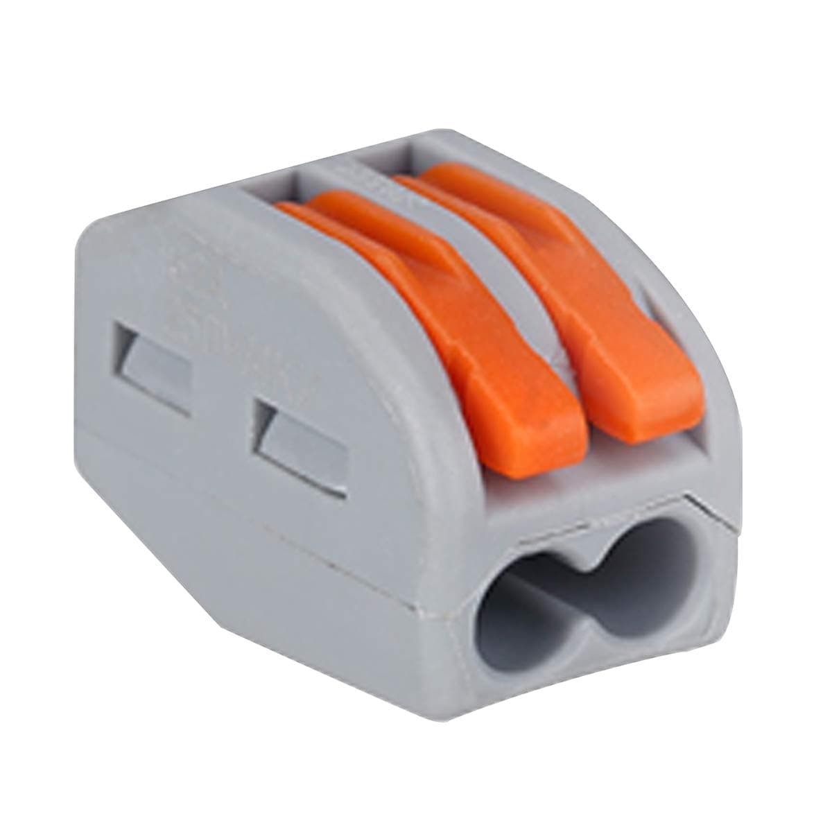 Wire Connectors, Lever Wire Nut Connector Compact Wire Fast Connection Terminal 28-12 AWG PCT-212 2 Conductor(60 Pack)