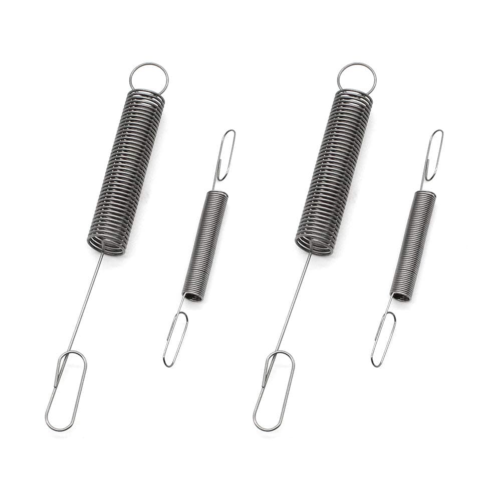 4 Pieces Governor Springs Regulator Spring Set Governor Spring Stainless Steel Spring for Lawnmower for Engines (692211 & 691859) Lawn Mover Regulator