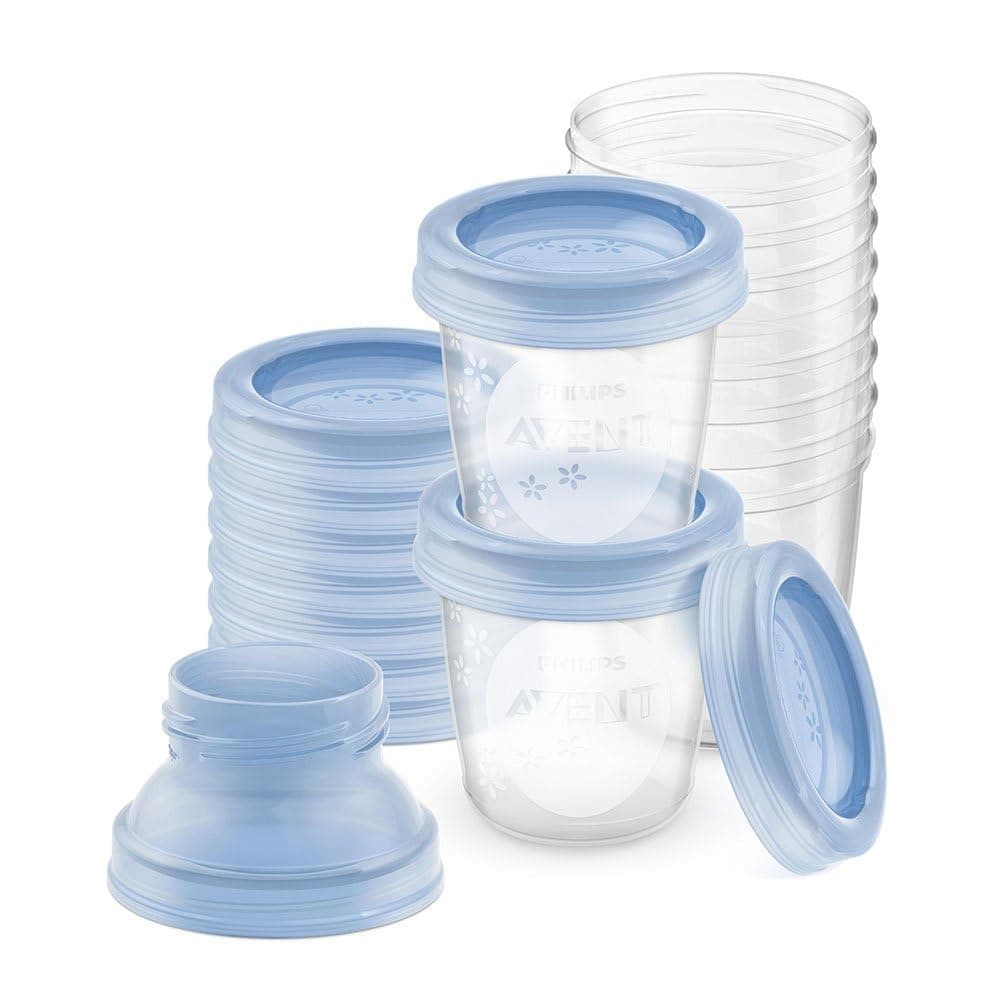 Avent Reusable Breast Milk Storage Cups (10 x 180 ml)