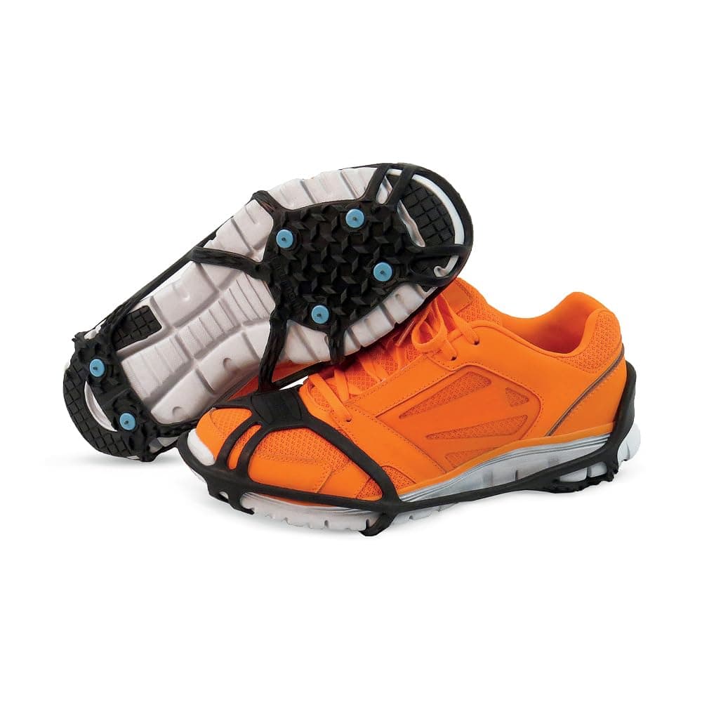Due North Everyday Pro Traction Aids for Running and Walking on Ice and Snow - Ice Cleat Winter Spikes for Men & Women