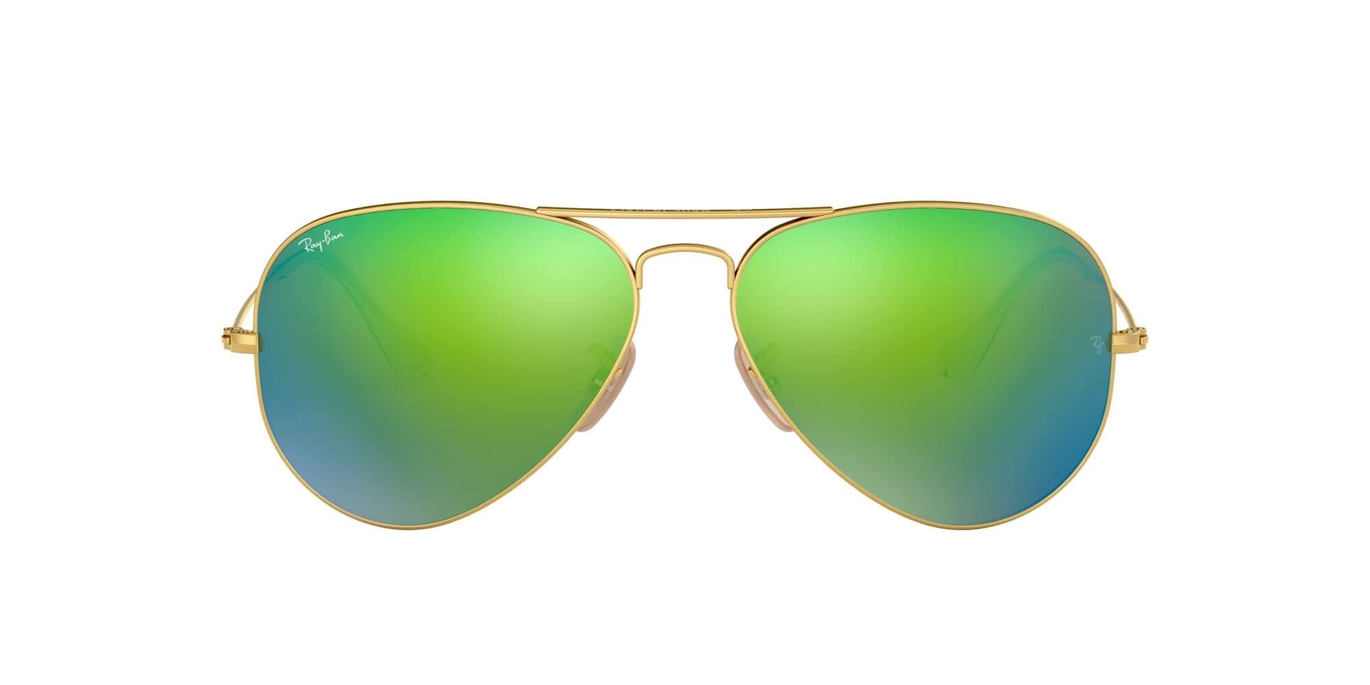 Ray-Ban RB3025 Classic Mirrored Aviator Sunglasses