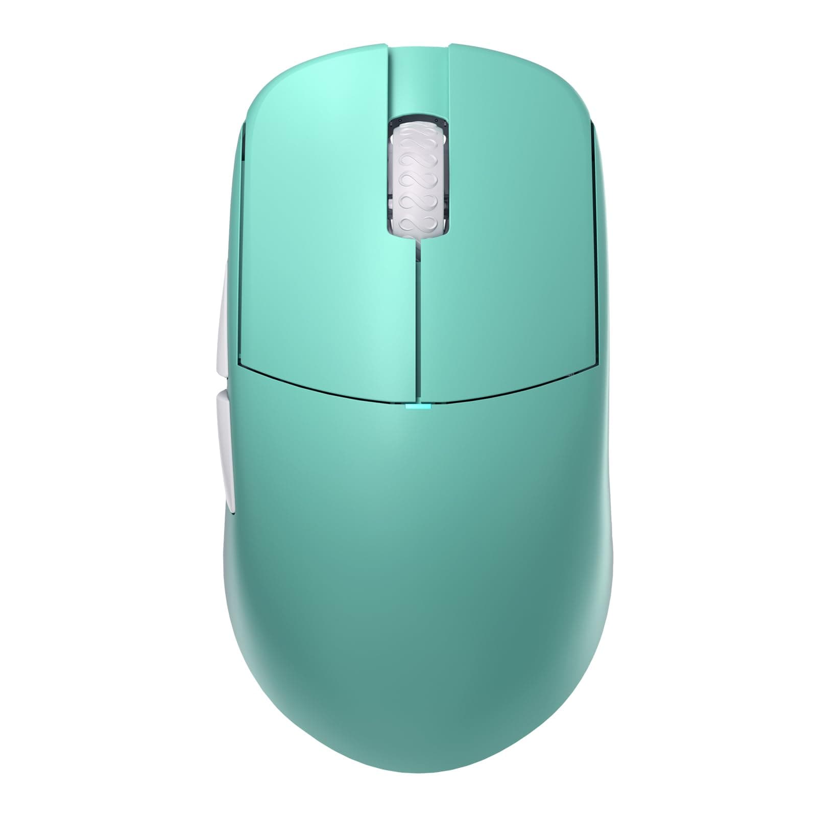 Lamzu Atlantis OG V2 PRO Wireless Gaming Mouse, Ultra Lightweight 57g, Mechanical Switch,26000 DPI,Symmetrical,MCU Nordic 52840,Silver TTC, PAW3395 Sensor (Elegant Blue)-Coming with 1K Dongle
