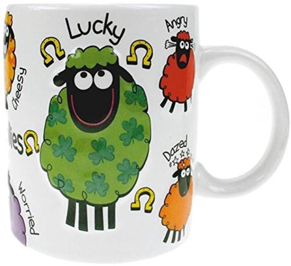 Dublin Gift Wacky Woollies Embossed Mug