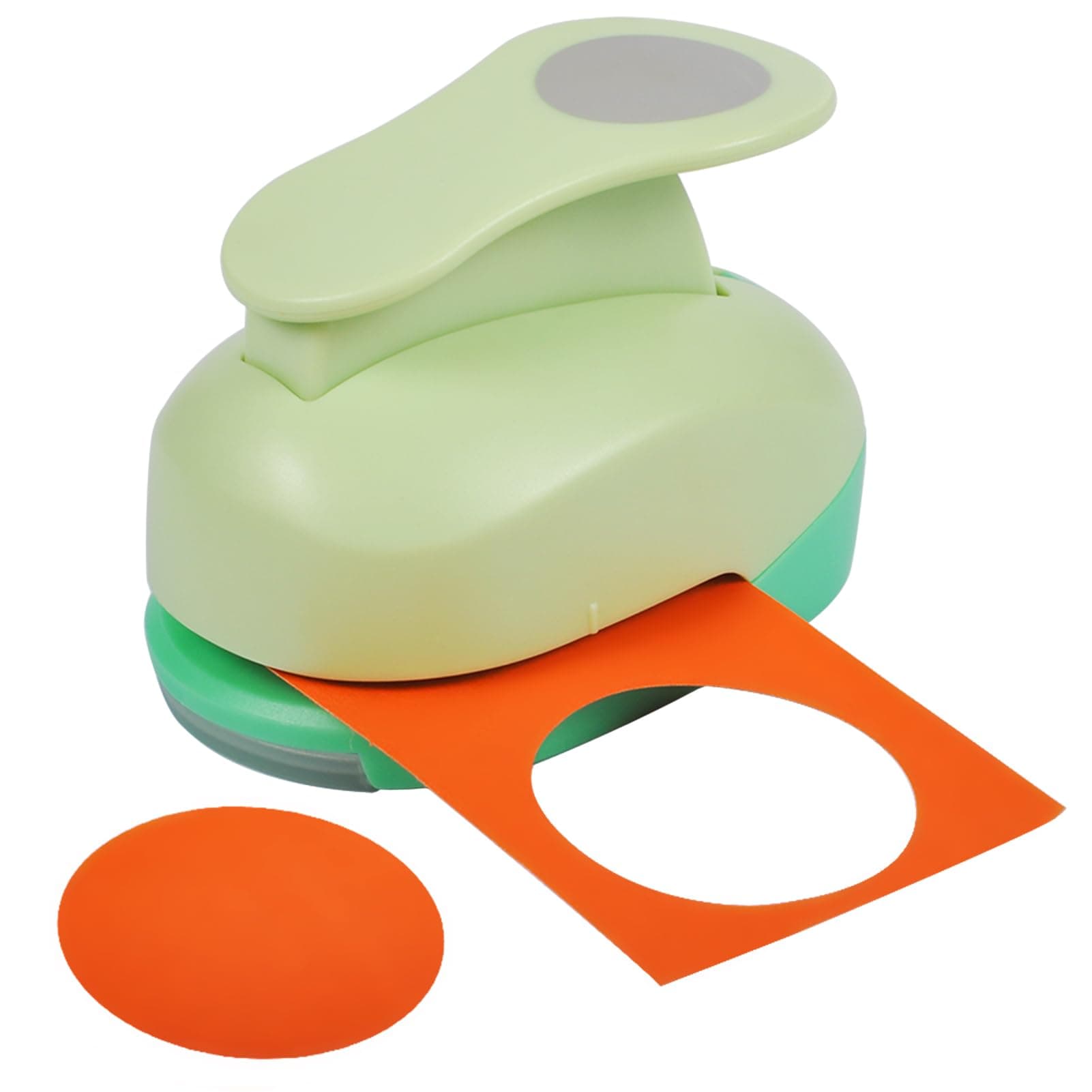 Circle Punch 2 Inch, Circle Punches for Crafting - 2 Inch Paper Cutter DIY, Large Hole Punch Great for Crafting Scrapbooking Cards Arts Fun Projects