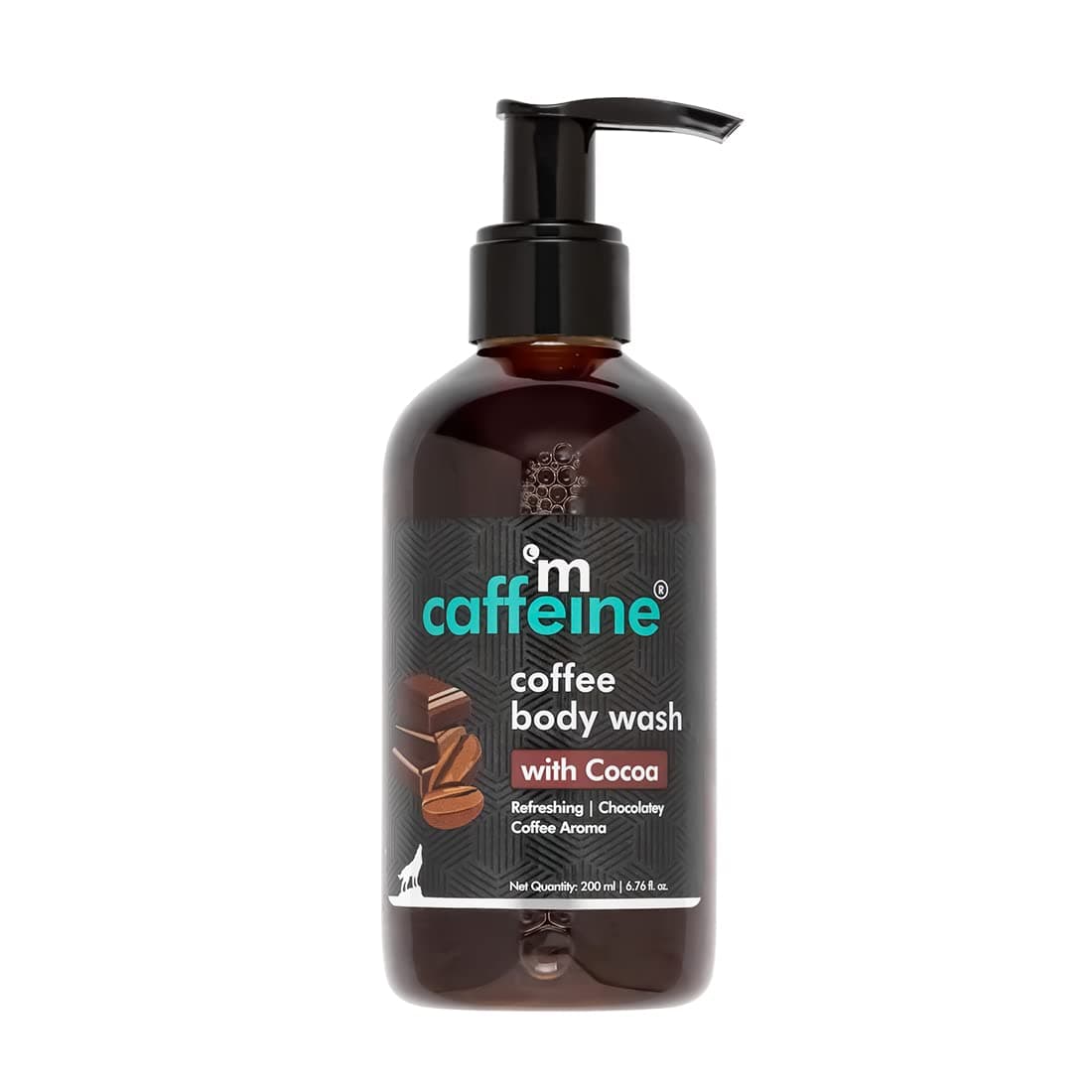 Coffee Body Wash with Cocoa | De-Tan & Deep Cleansing | Enriched with Vitamin E & in Energizing Aroma of Chocolate | Shower Gel | Suitable for All Skin Types | For both Men & Women - 200ml
